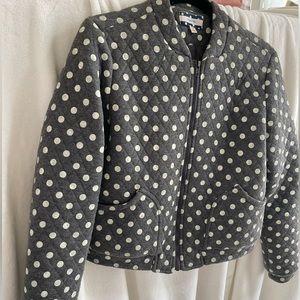 Quilted-cropped coat from Anthropology! Size small.